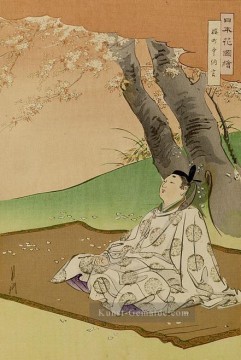 尾形月耕 Ogata Gekkō Werke - Nimon hana zue 1897 2 Ogata Gekko Ukiyo e